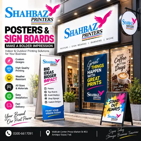 🪧 Posters & Sign Boards