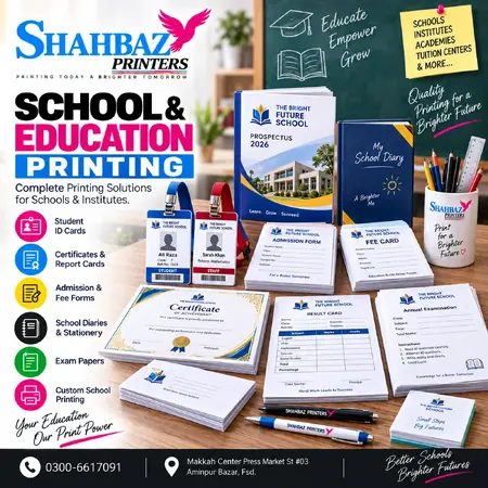 🏫 School & Education Printing