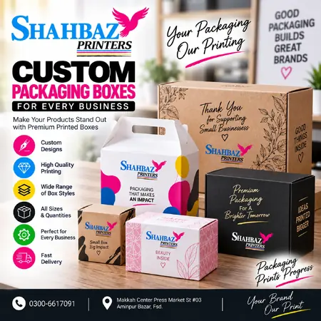 📦 Custom Packaging