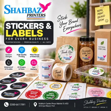 🏷️ Stickers & Labels